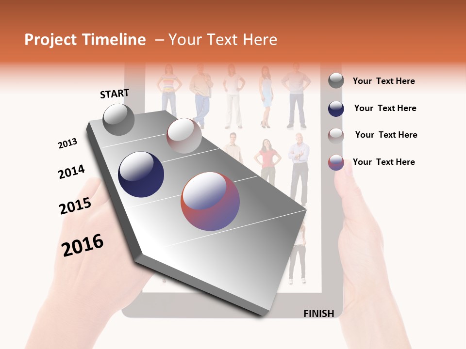 Touch Worker Digital PowerPoint Template