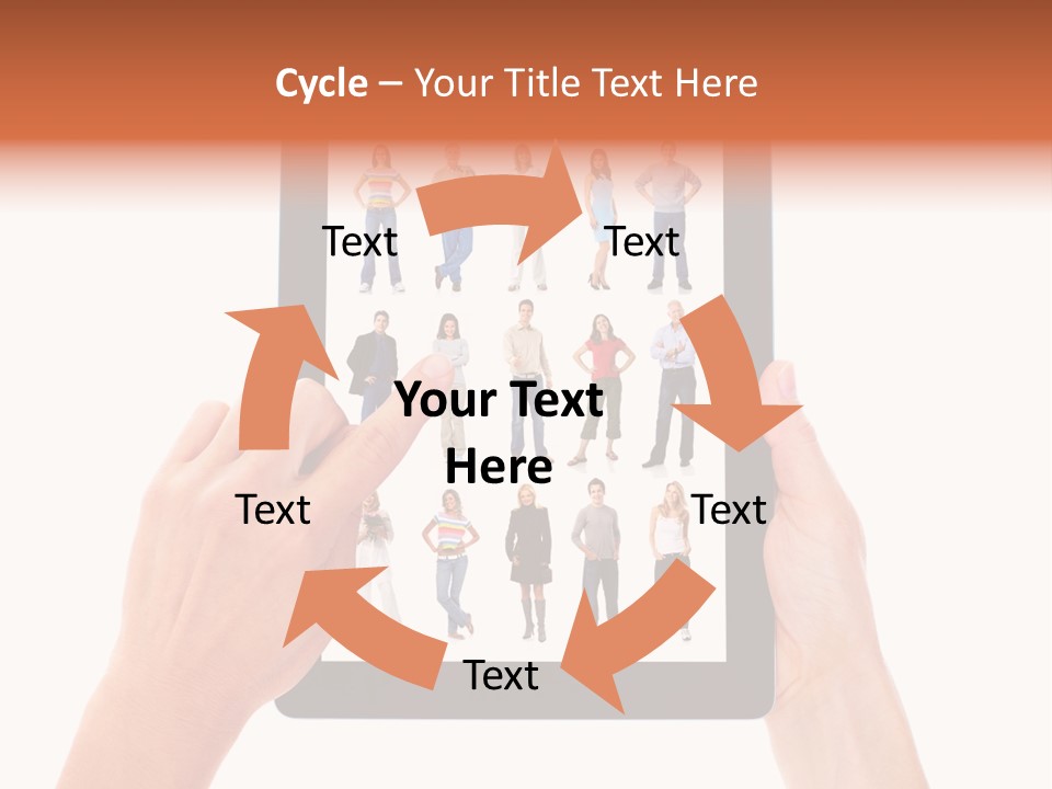Touch Worker Digital PowerPoint Template