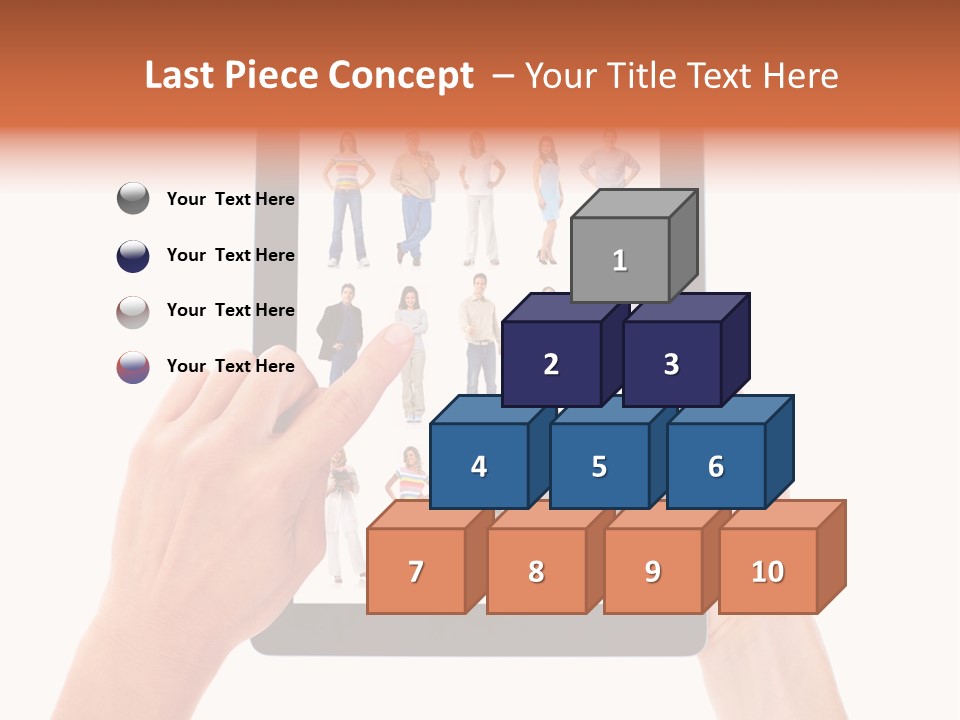 Touch Worker Digital PowerPoint Template