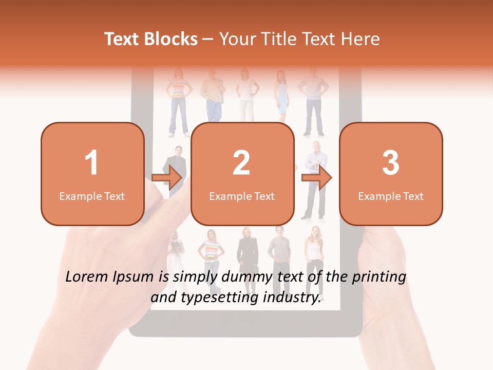 Touch Worker Digital PowerPoint Template