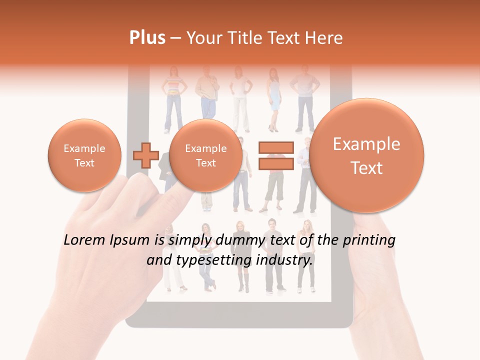 Touch Worker Digital PowerPoint Template