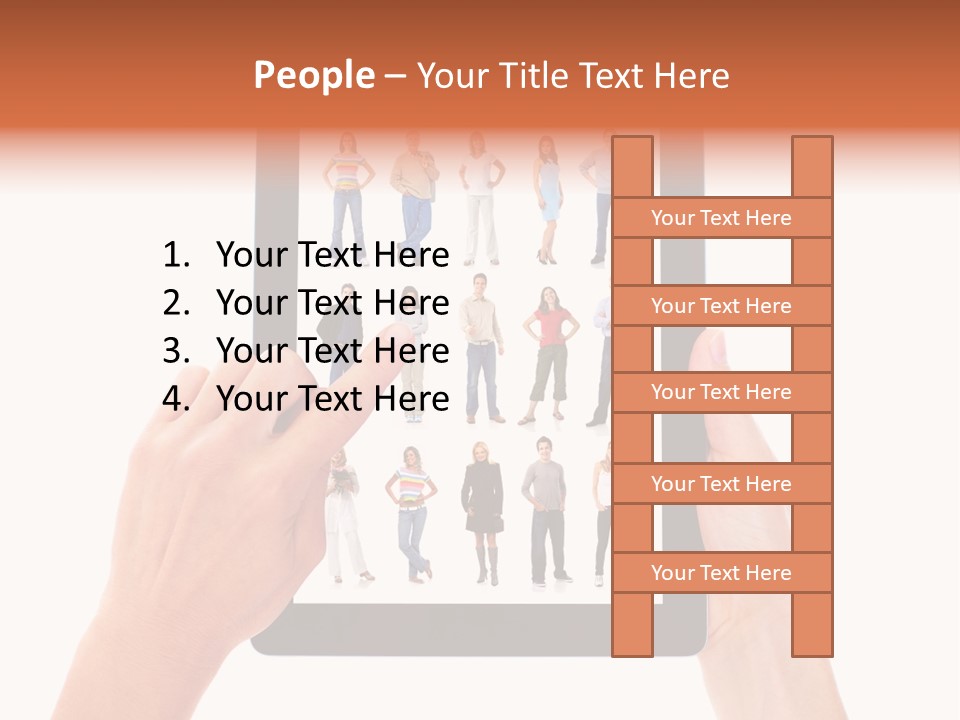 Touch Worker Digital PowerPoint Template