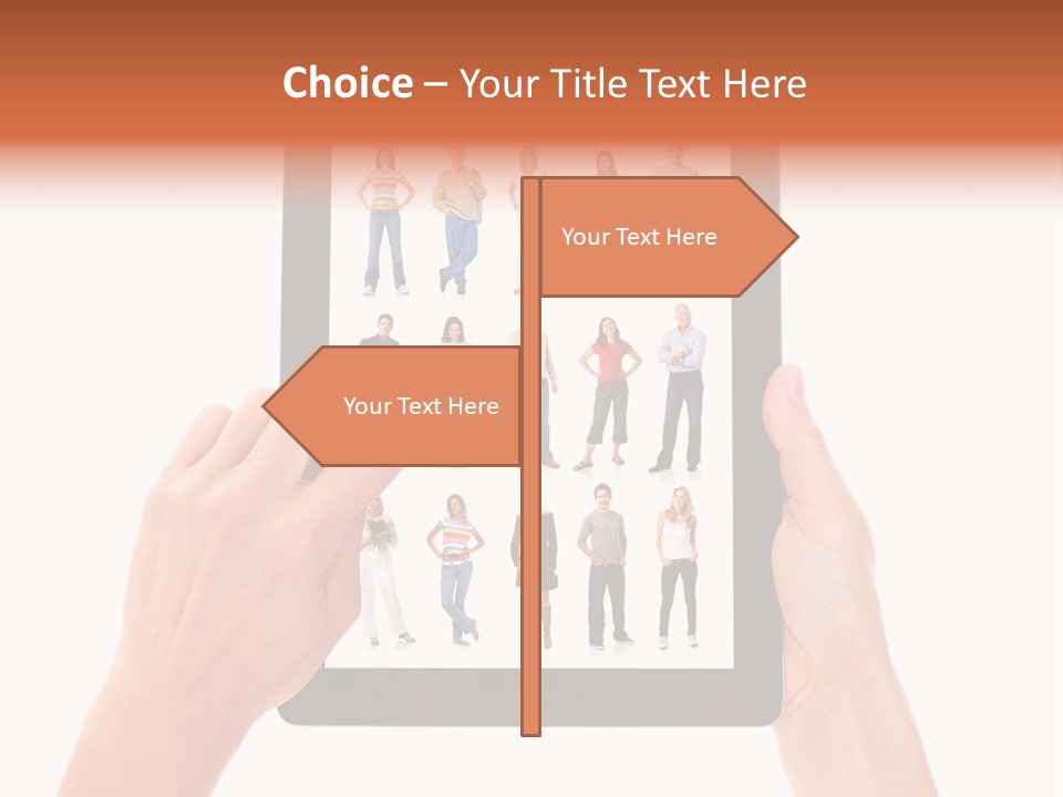 Touch Worker Digital PowerPoint Template