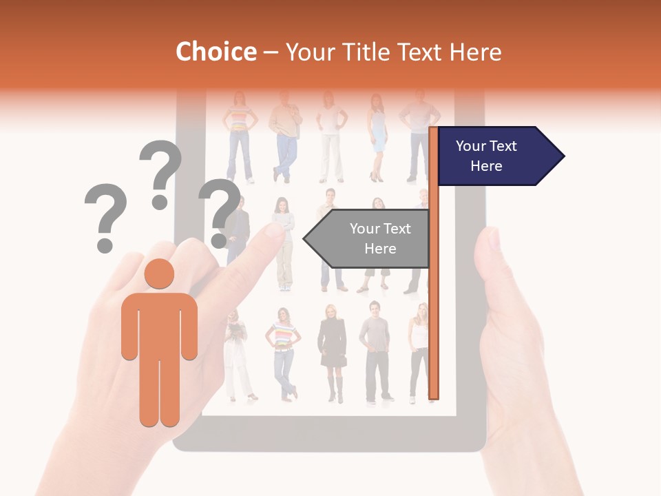 Touch Worker Digital PowerPoint Template