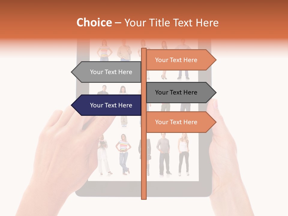 Touch Worker Digital PowerPoint Template