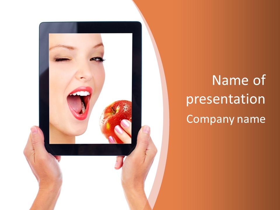 Digital Mobility Dental PowerPoint Template