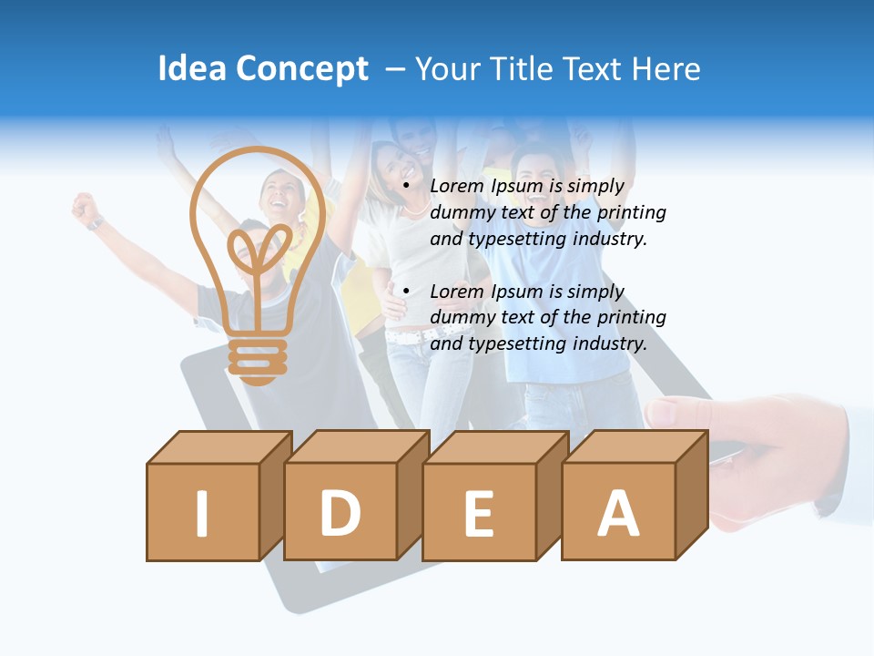 Holiday New Screen PowerPoint Template