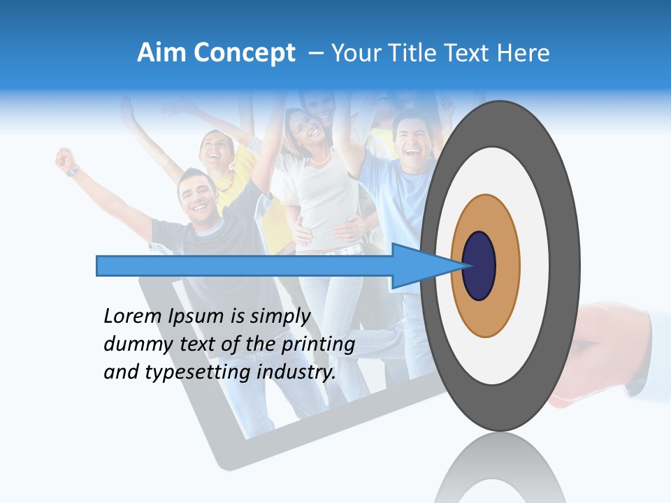 Holiday New Screen PowerPoint Template