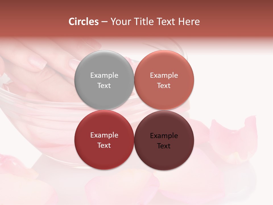 Wellness Female Wet PowerPoint Template