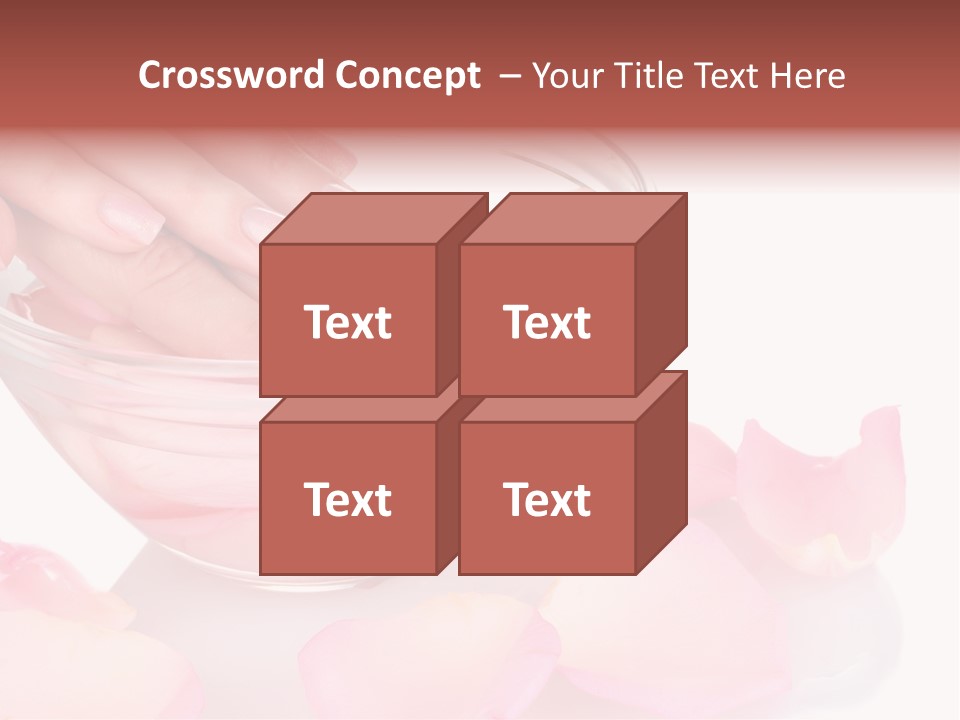 Wellness Female Wet PowerPoint Template