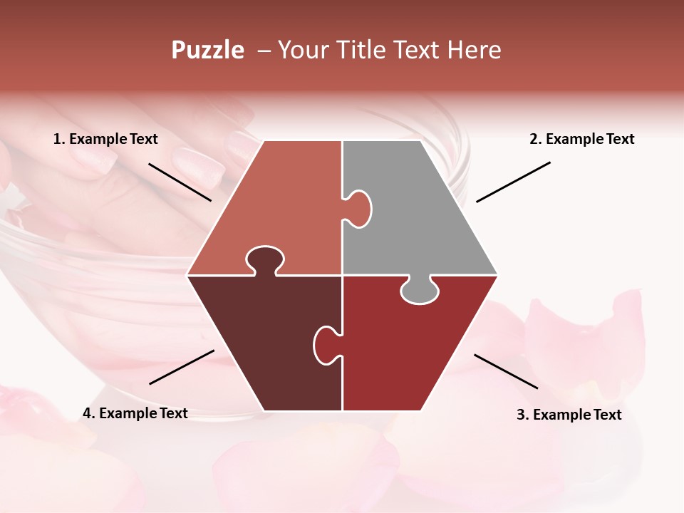 Wellness Female Wet PowerPoint Template