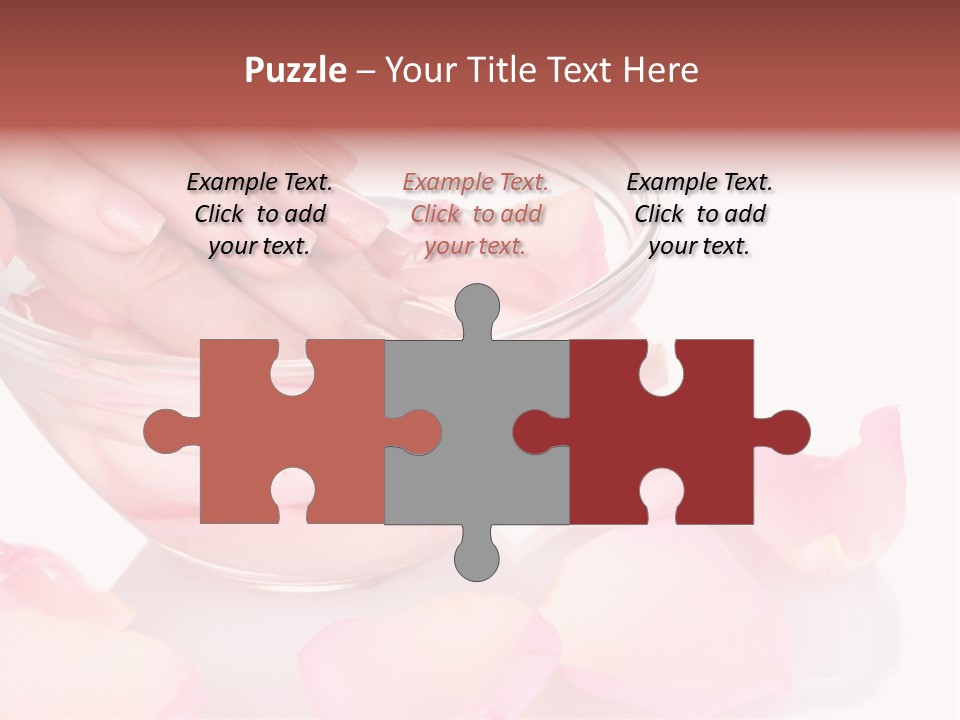 Wellness Female Wet PowerPoint Template