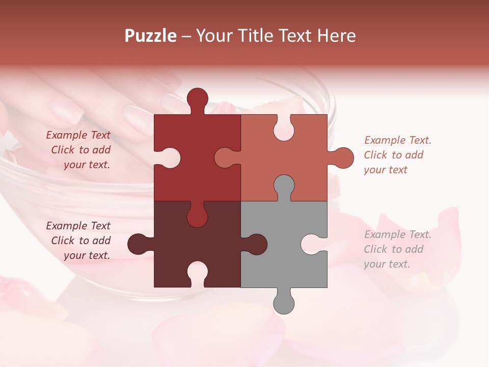 Wellness Female Wet PowerPoint Template