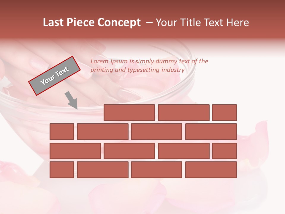 Wellness Female Wet PowerPoint Template