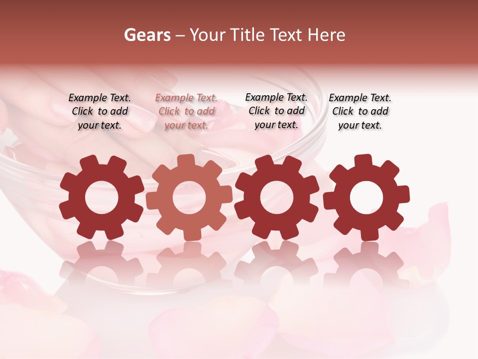 Wellness Female Wet PowerPoint Template