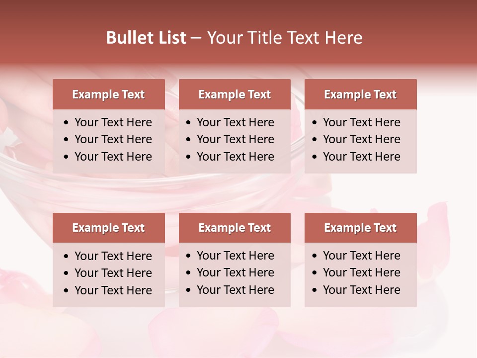 Wellness Female Wet PowerPoint Template