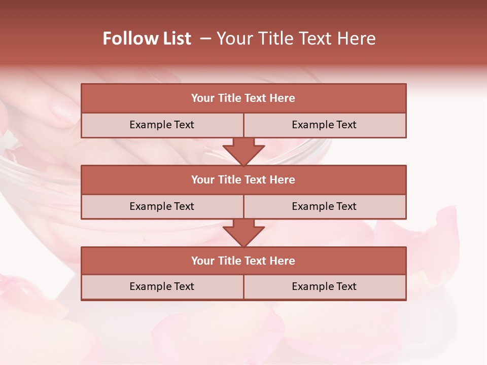Wellness Female Wet PowerPoint Template