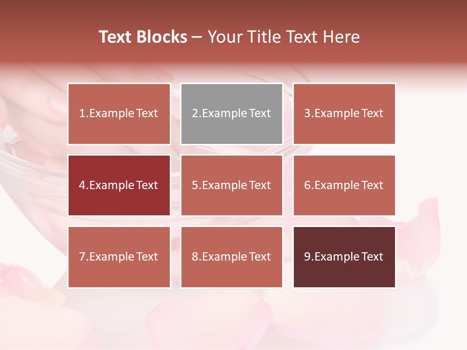 Wellness Female Wet PowerPoint Template