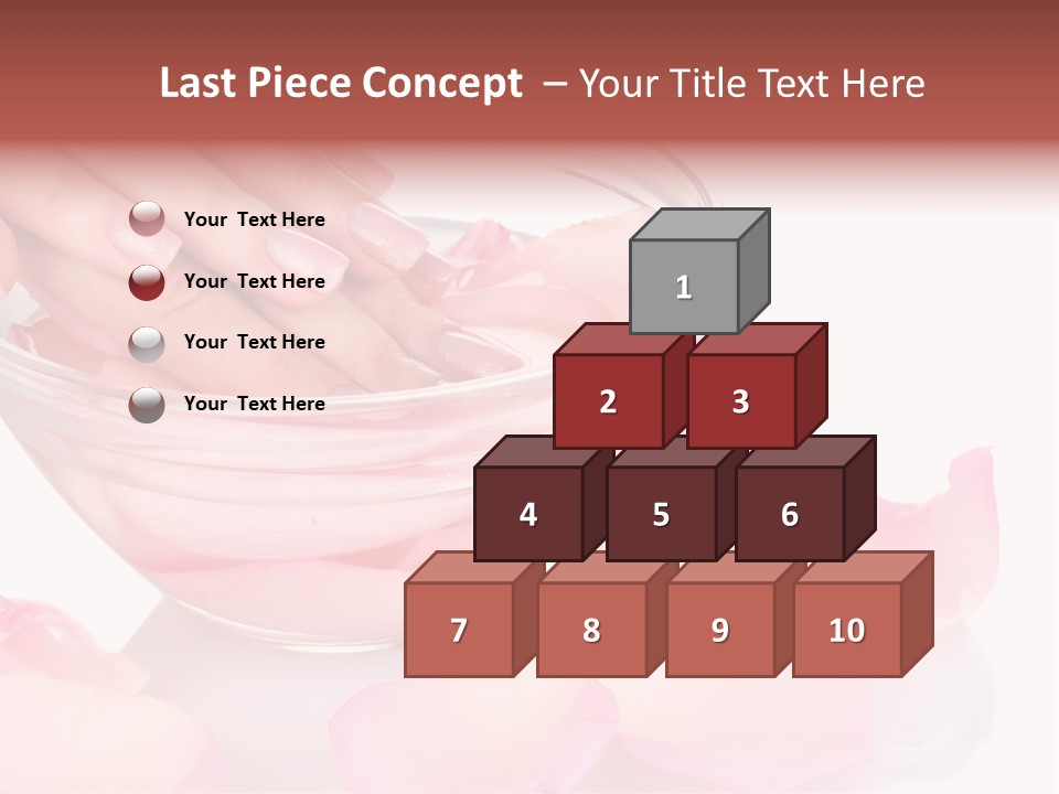 Wellness Female Wet PowerPoint Template