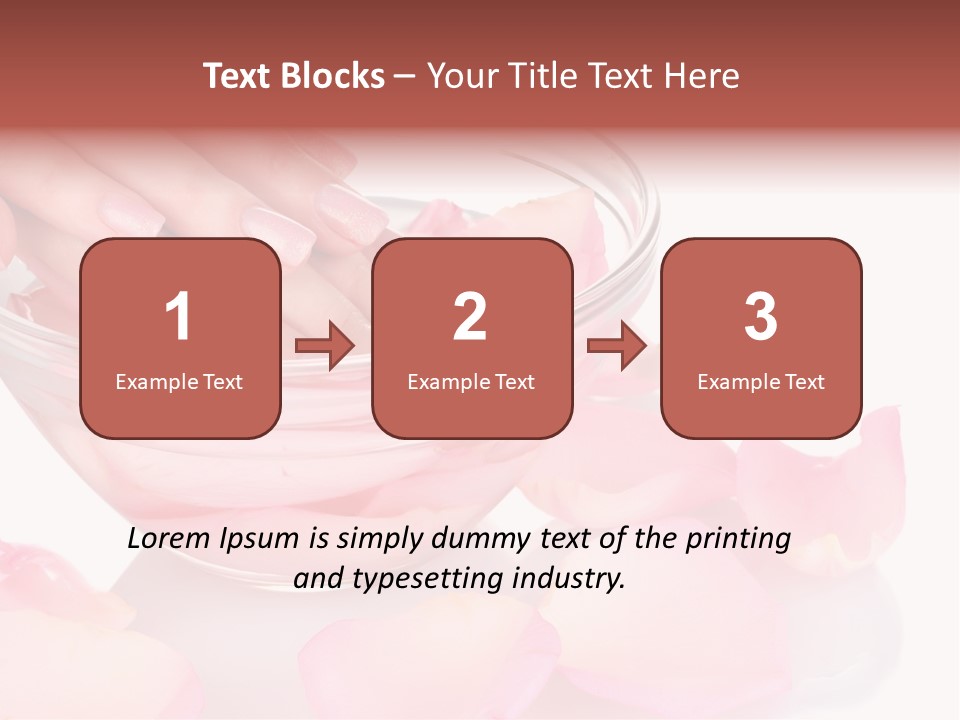 Wellness Female Wet PowerPoint Template