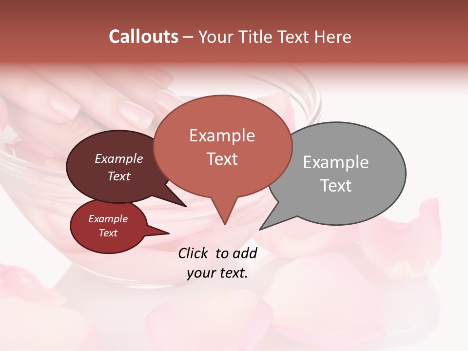 Wellness Female Wet PowerPoint Template