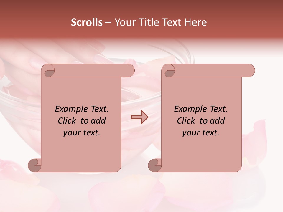 Wellness Female Wet PowerPoint Template