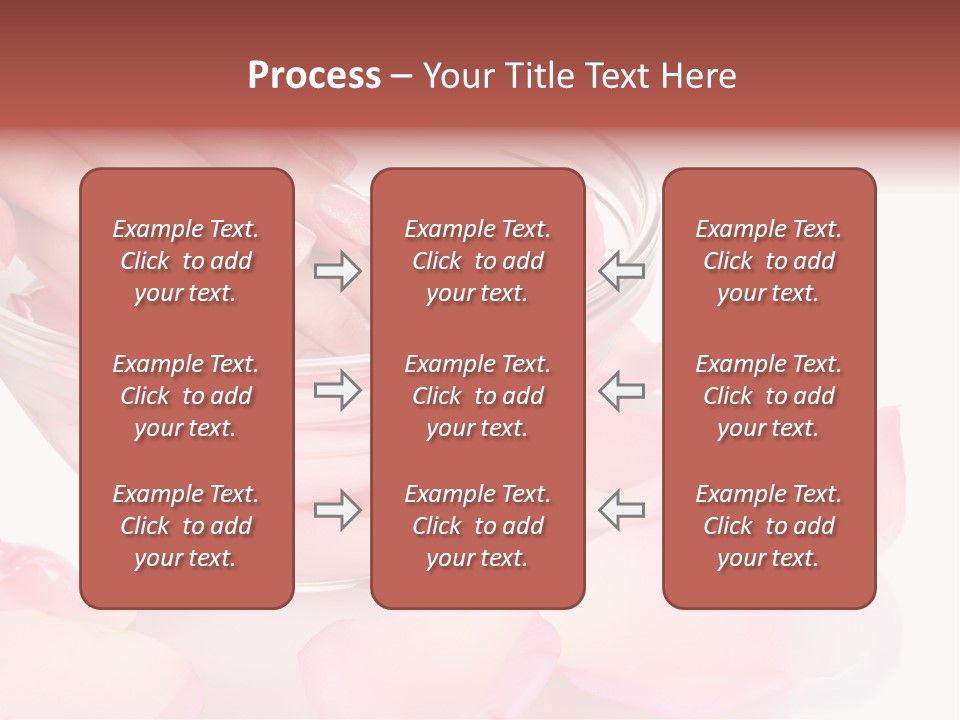 Wellness Female Wet PowerPoint Template