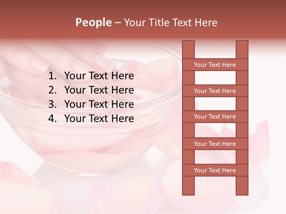 Wellness Female Wet PowerPoint Template