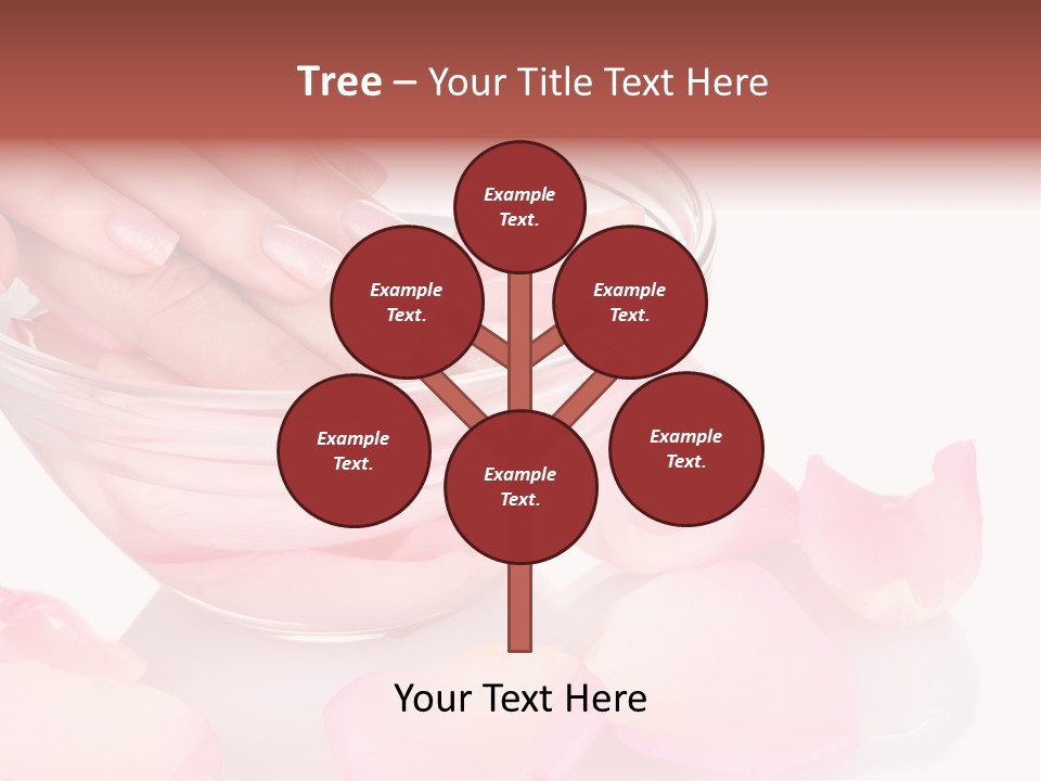 Wellness Female Wet PowerPoint Template