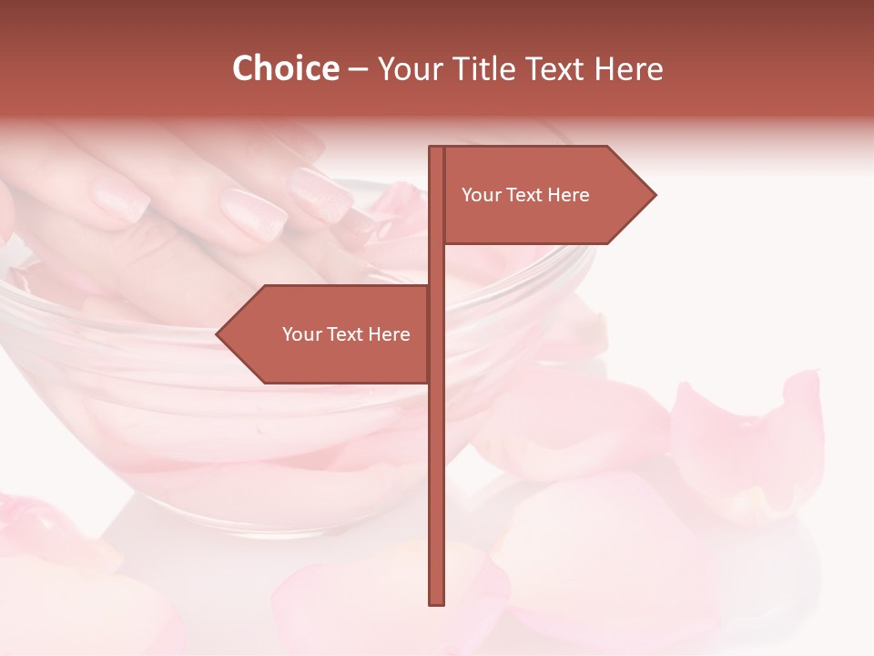 Wellness Female Wet PowerPoint Template