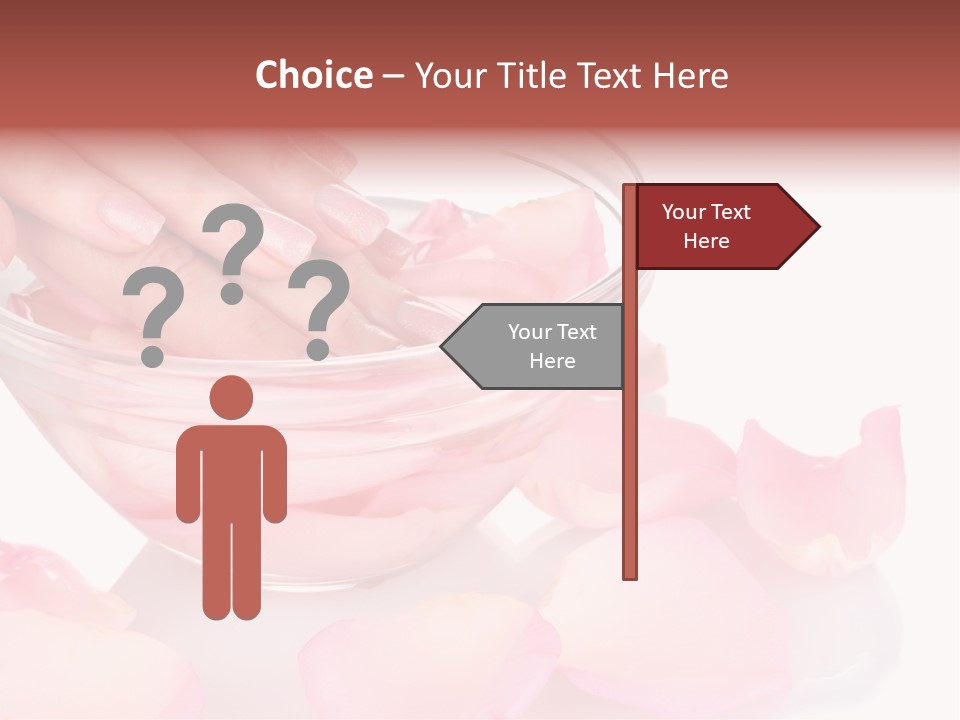 Wellness Female Wet PowerPoint Template