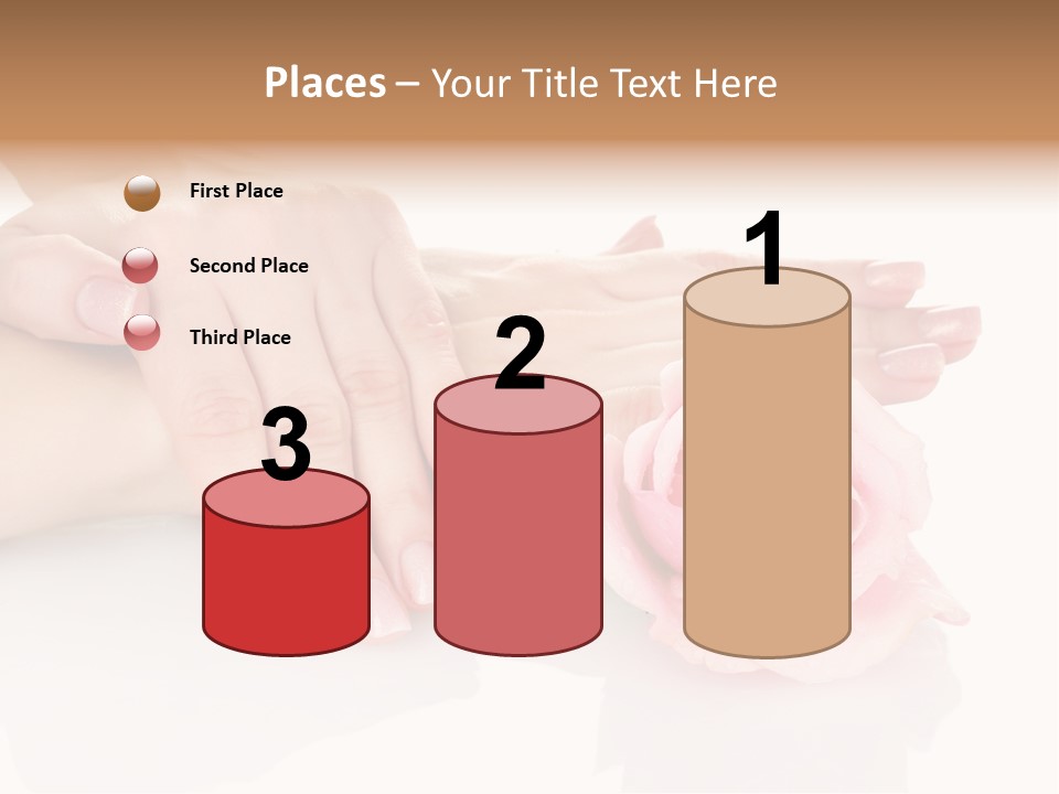 Background Hand Pink PowerPoint Template