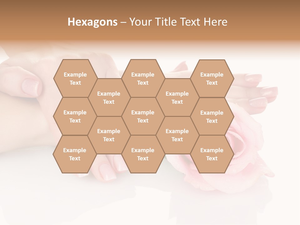 Background Hand Pink PowerPoint Template