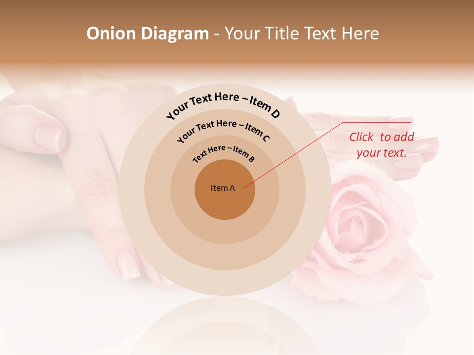 Background Hand Pink PowerPoint Template