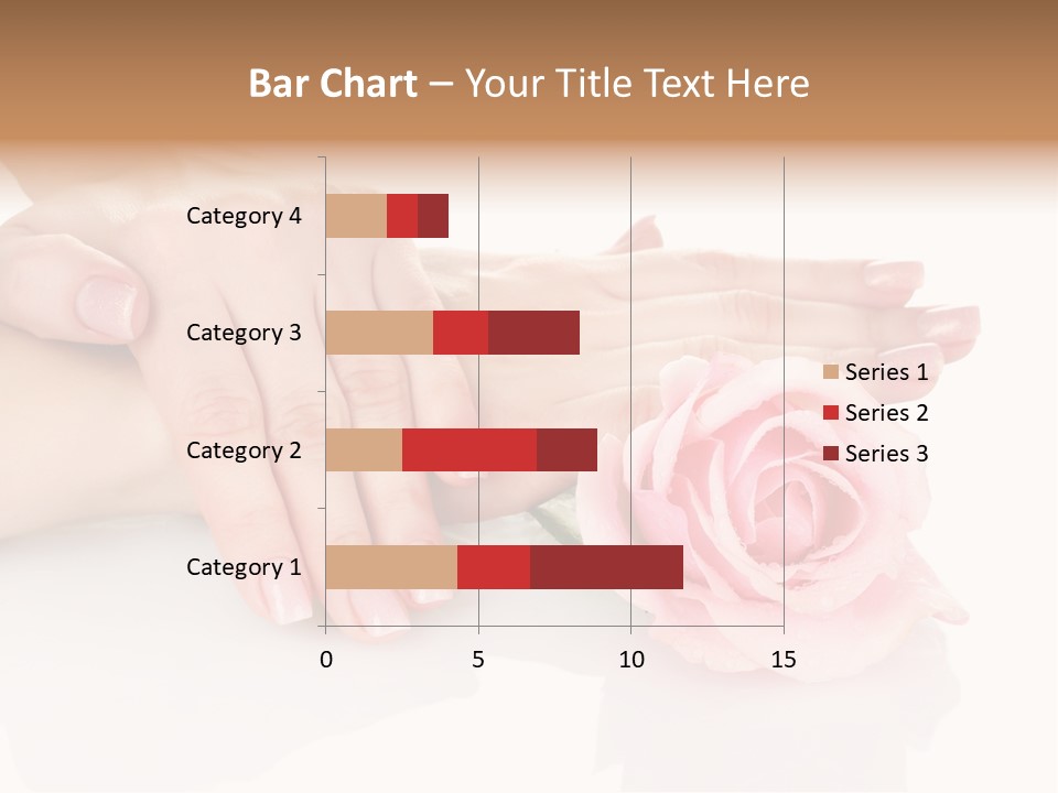 Background Hand Pink PowerPoint Template