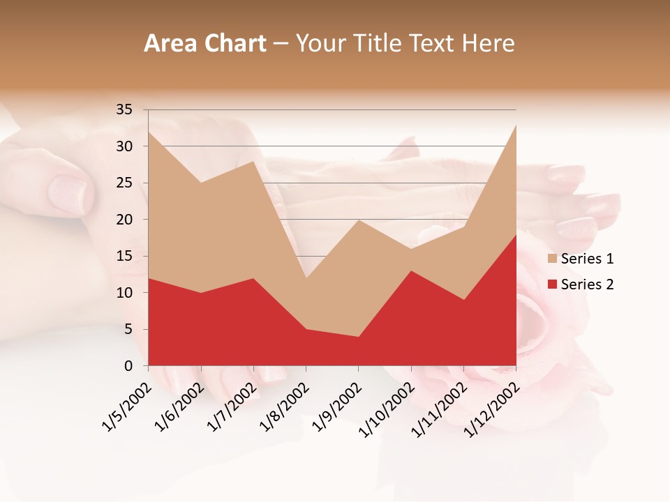 Background Hand Pink PowerPoint Template
