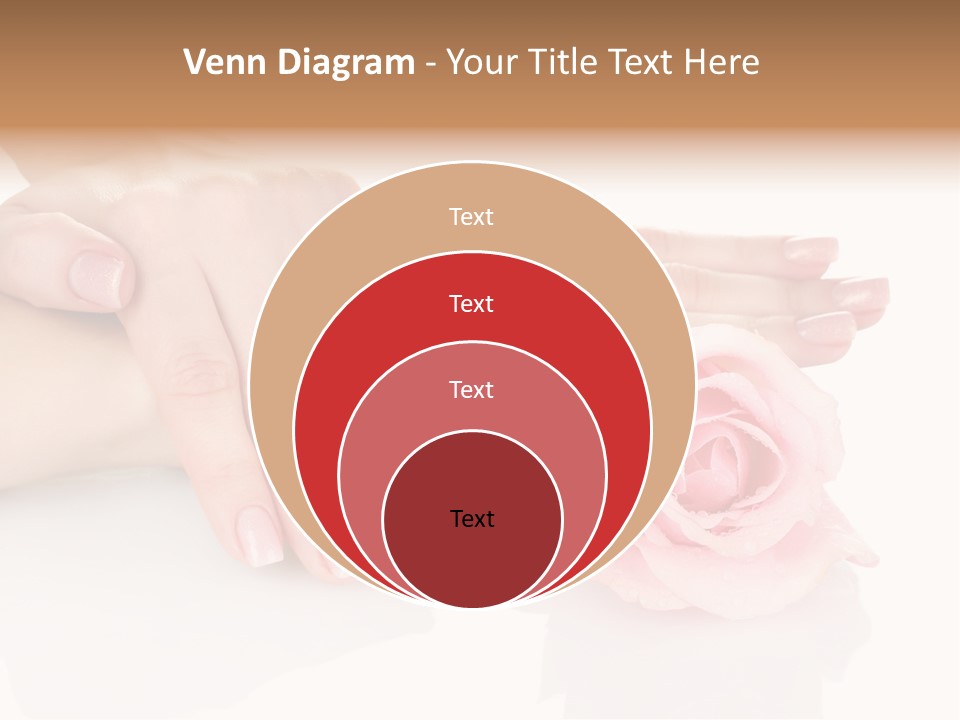 Background Hand Pink PowerPoint Template