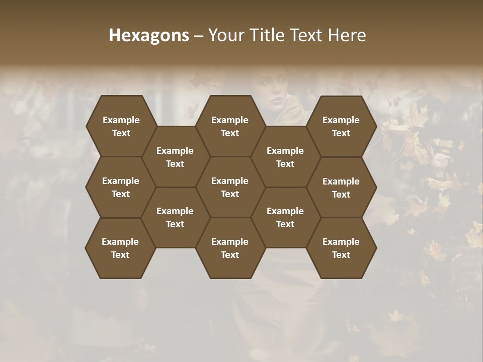 Outdoor Season Woman PowerPoint Template