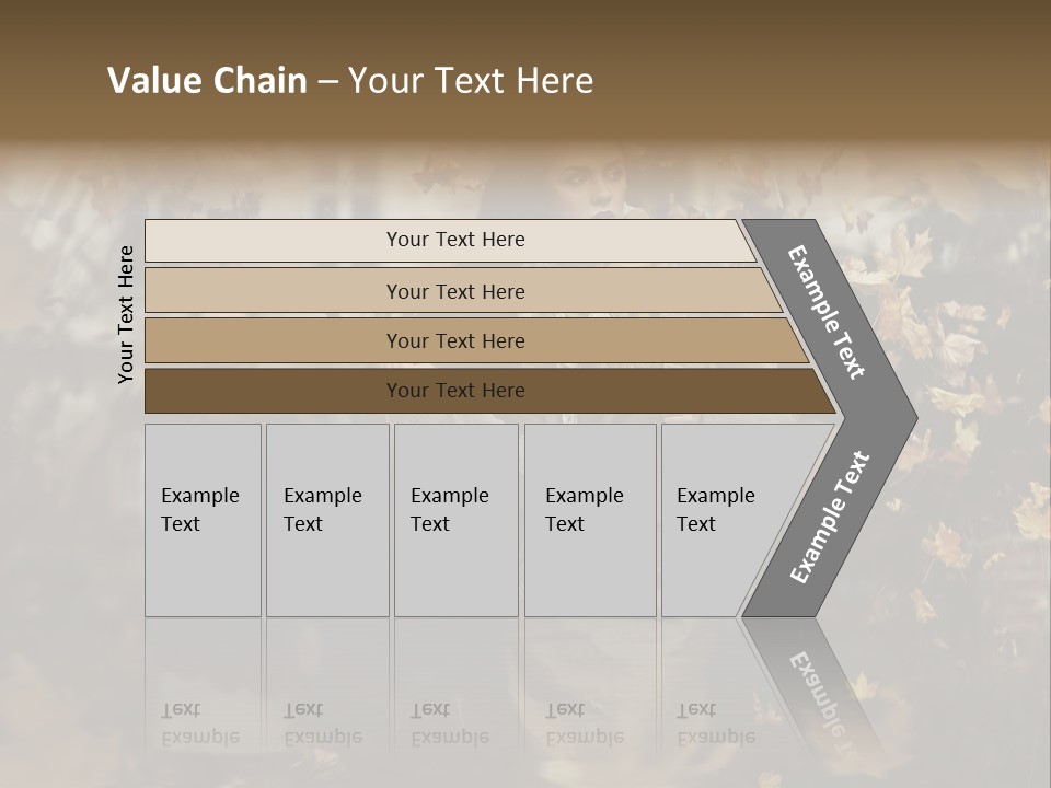 Outdoor Season Woman PowerPoint Template