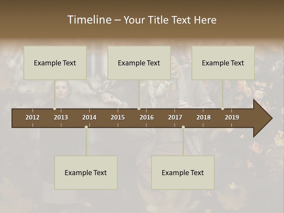 Outdoor Season Woman PowerPoint Template