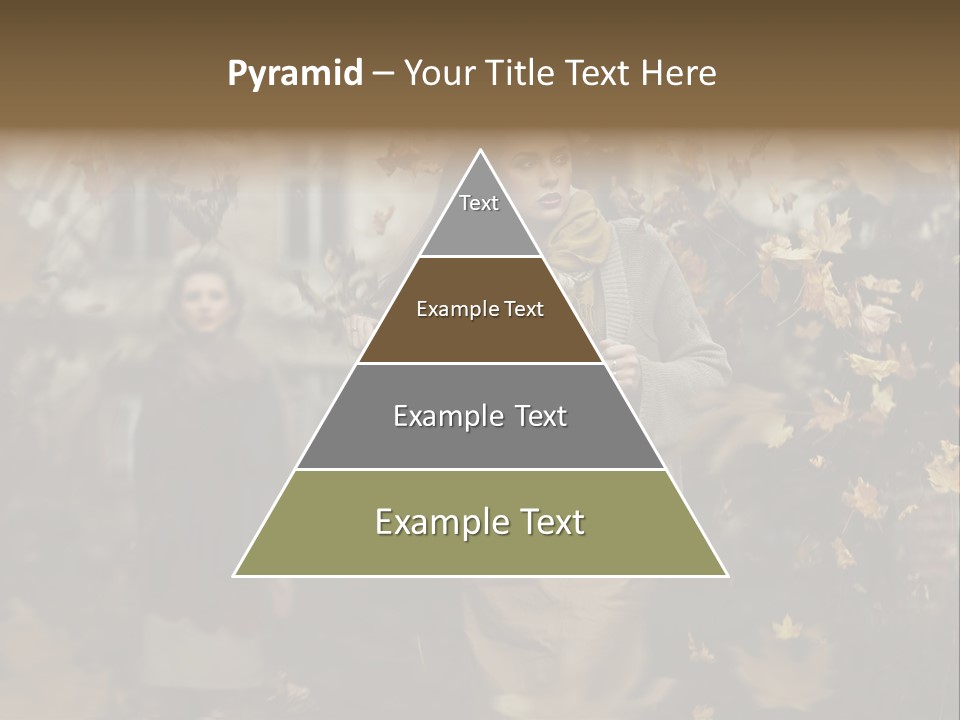 Outdoor Season Woman PowerPoint Template