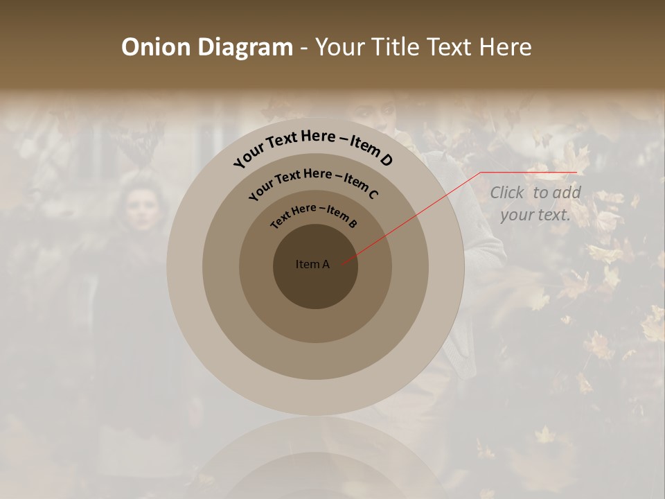 Outdoor Season Woman PowerPoint Template