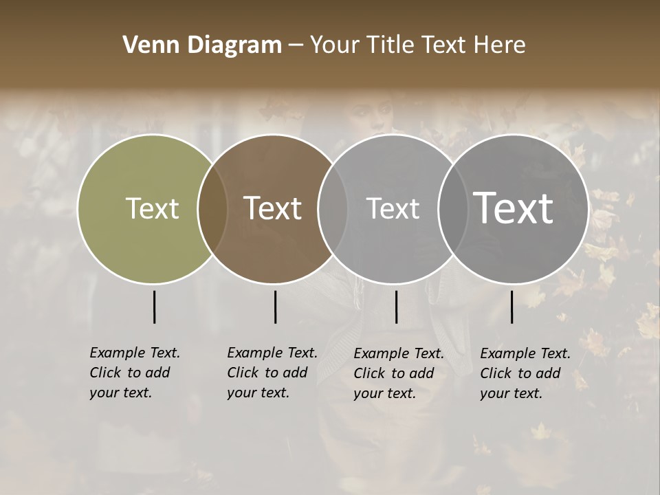 Outdoor Season Woman PowerPoint Template