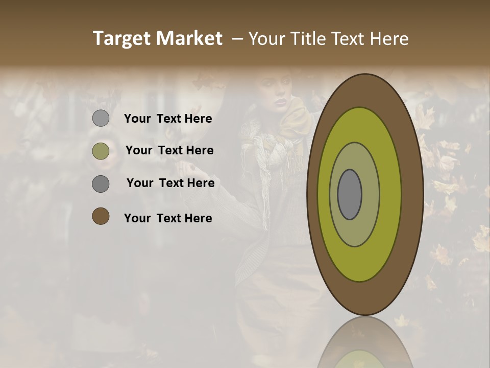 Outdoor Season Woman PowerPoint Template