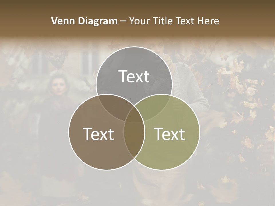 Outdoor Season Woman PowerPoint Template