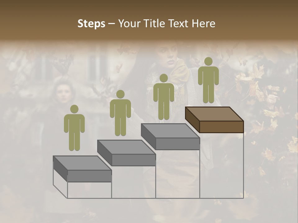 Outdoor Season Woman PowerPoint Template