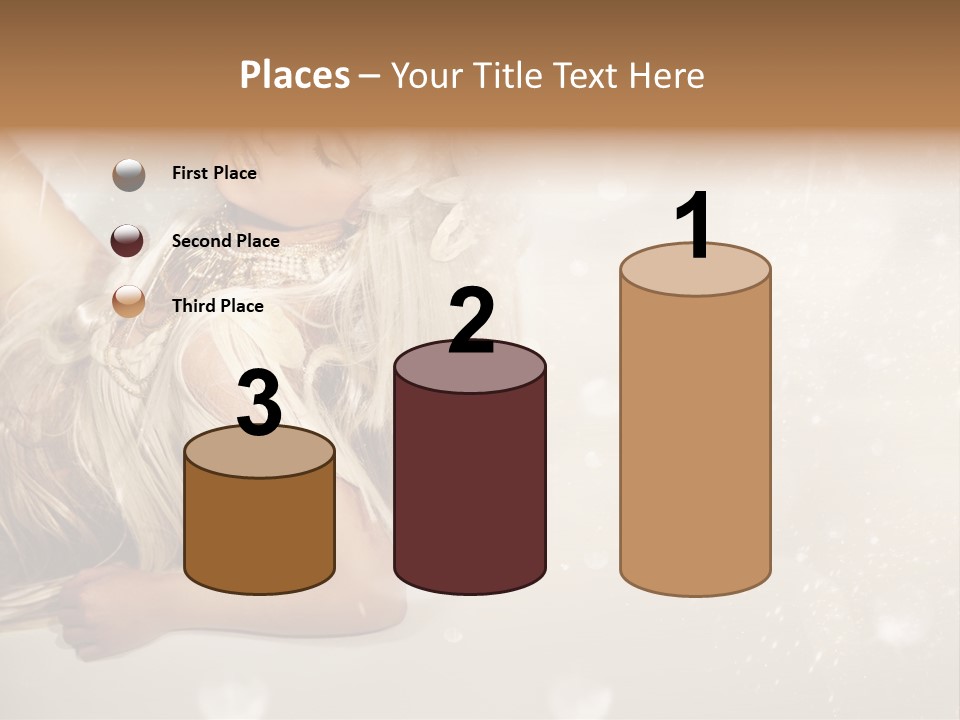 Beautiful Dress Background PowerPoint Template