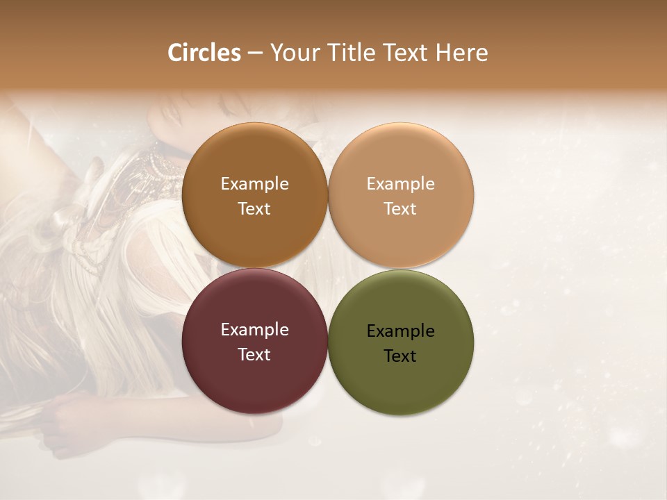 Beautiful Dress Background PowerPoint Template