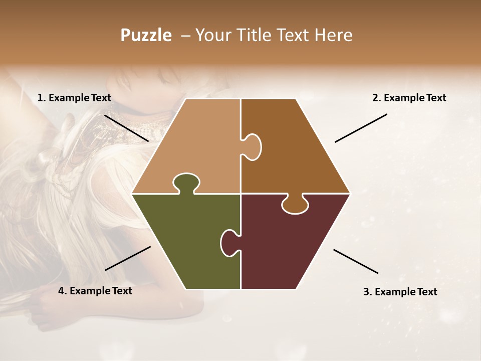 Beautiful Dress Background PowerPoint Template