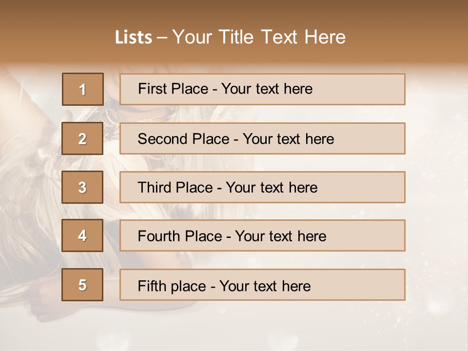 Beautiful Dress Background PowerPoint Template